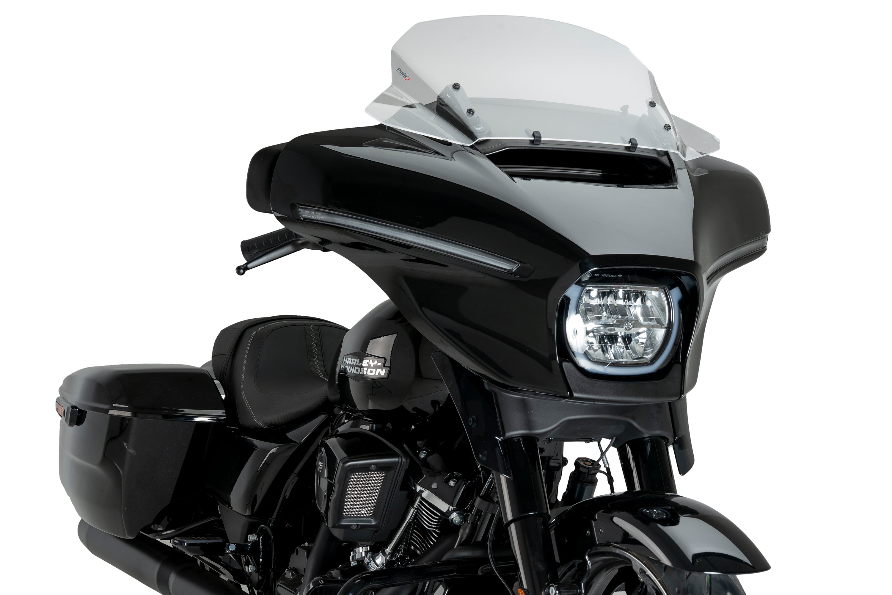 Puig High-Road Touring Screen Harley Davidson Road Glid