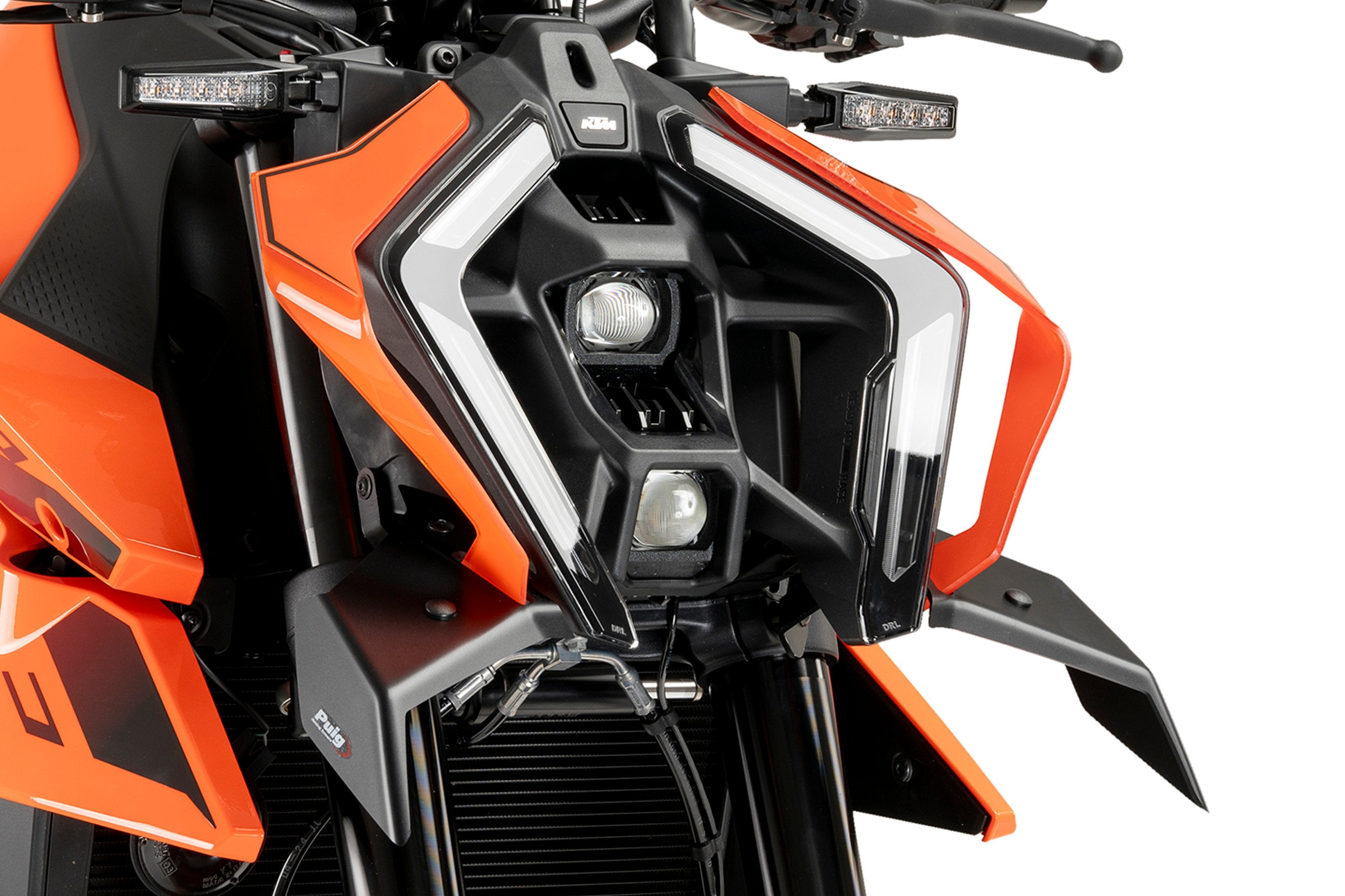 Puig Frontal Spoiler Naked Ktm 990 Duke 24' C/Matt Blac