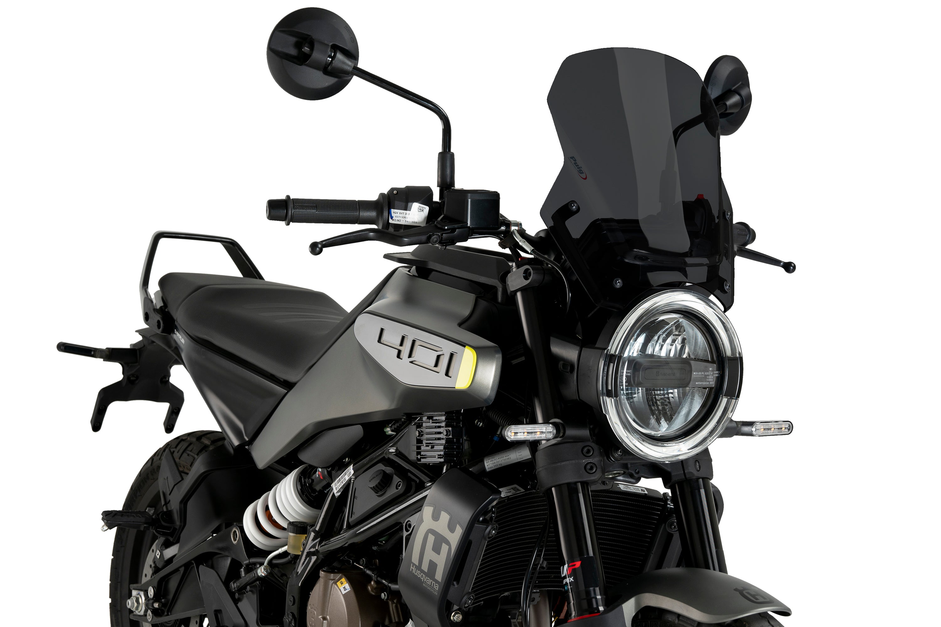 Puig Windscreen New Generation Sport Svartpilien