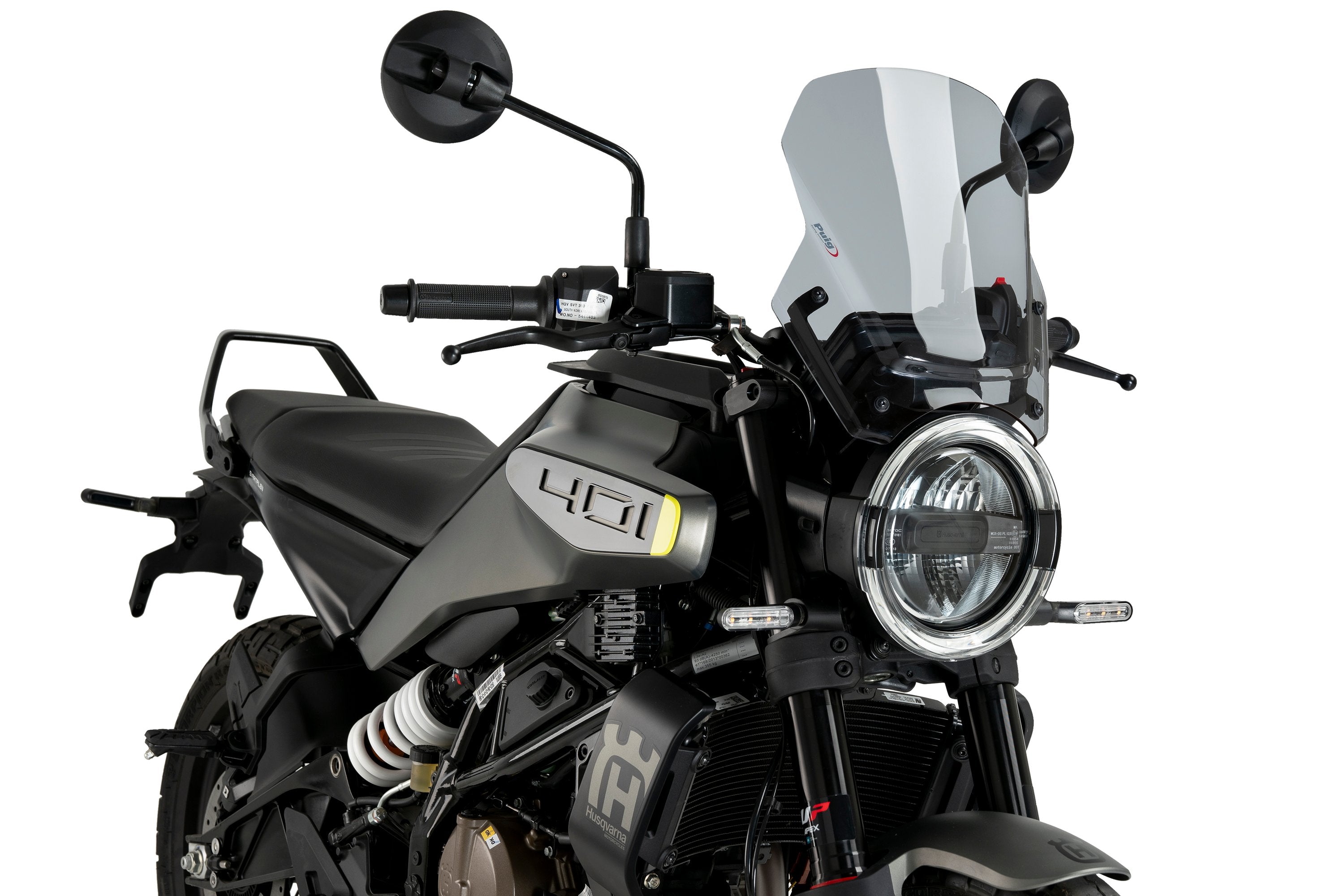 Puig Windscreen New Generation Sport Svartpilien