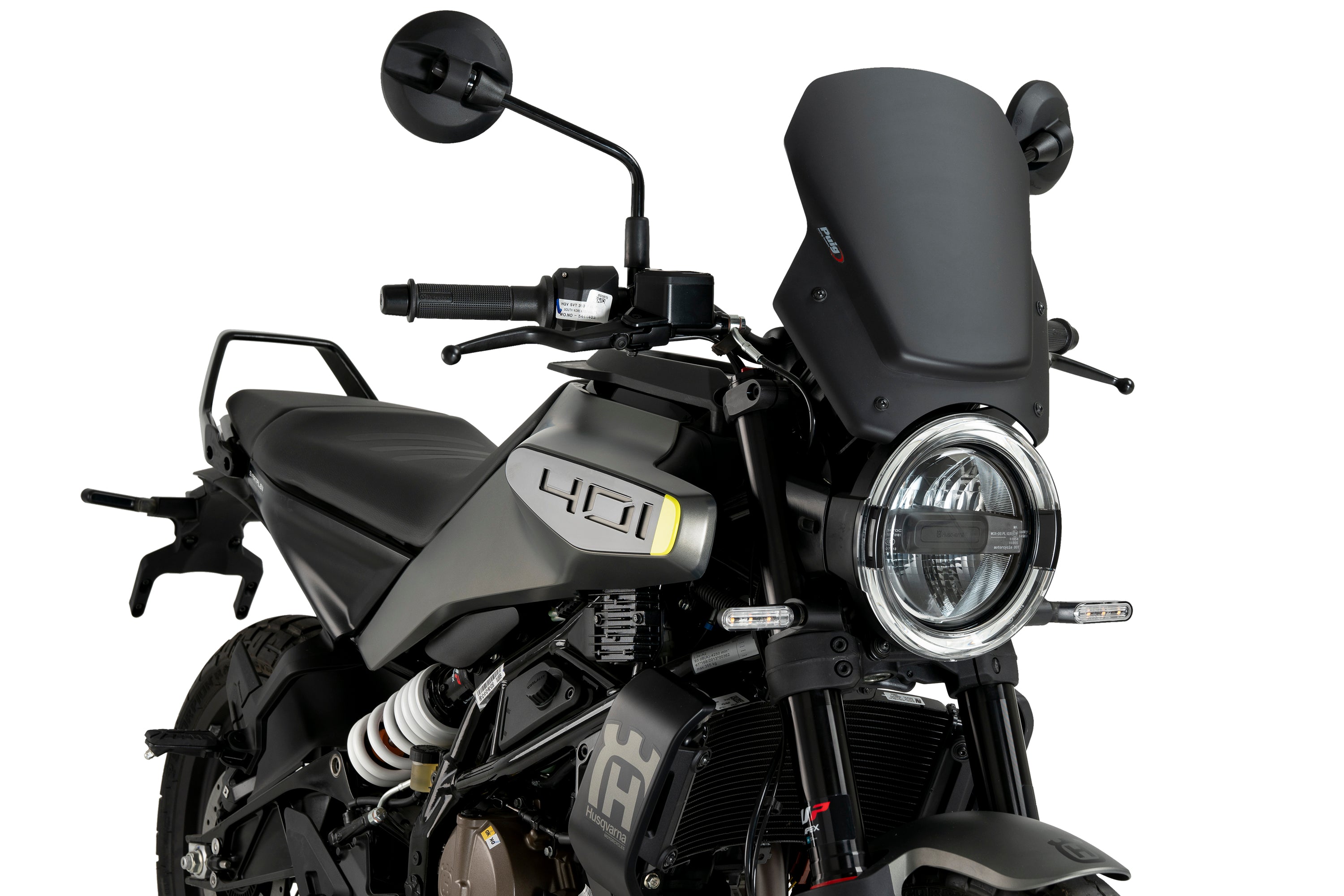 Puig Windscreen New Generation Sport Svartpilien