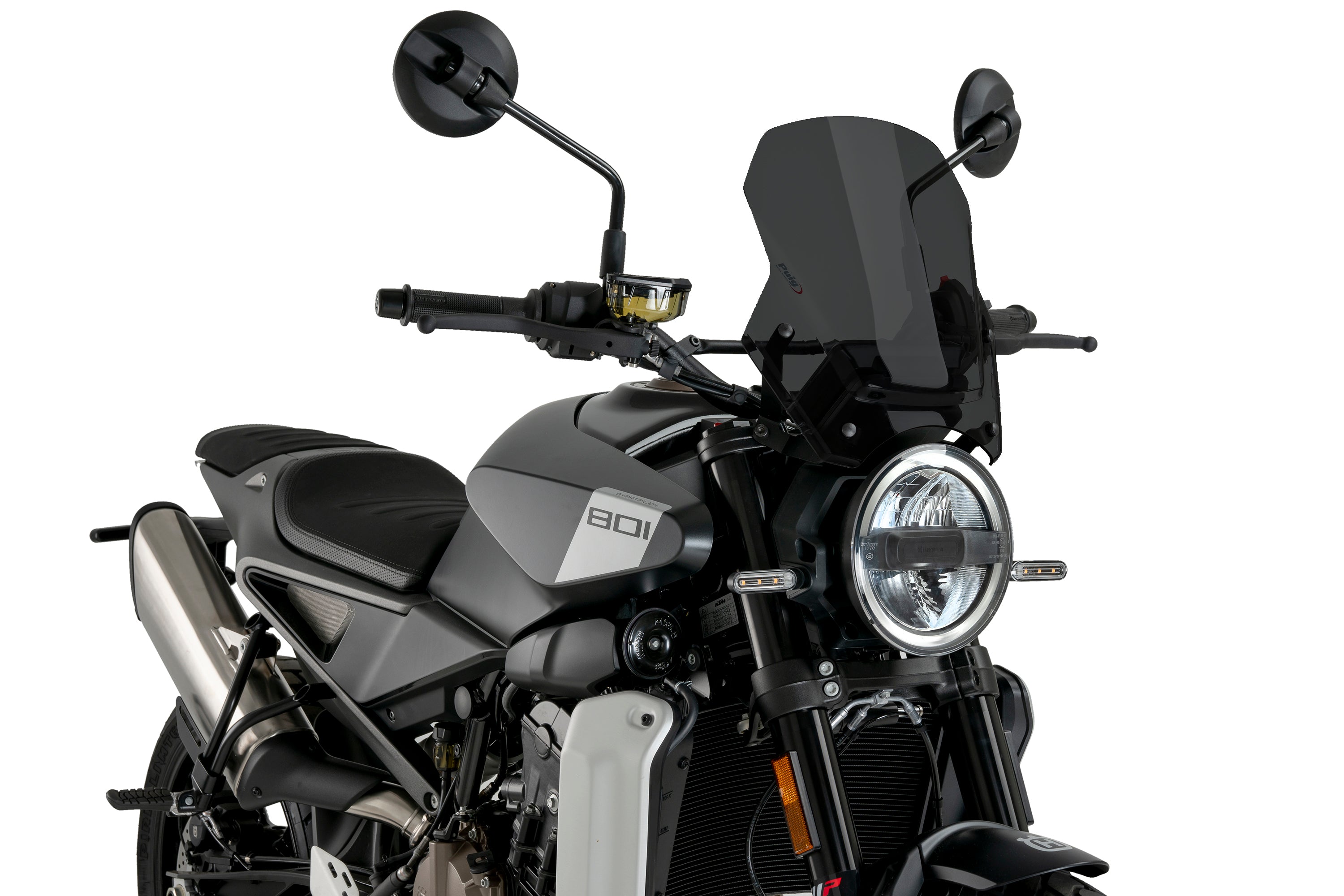 Puig Windscreen New Generation Sport Svartpilien