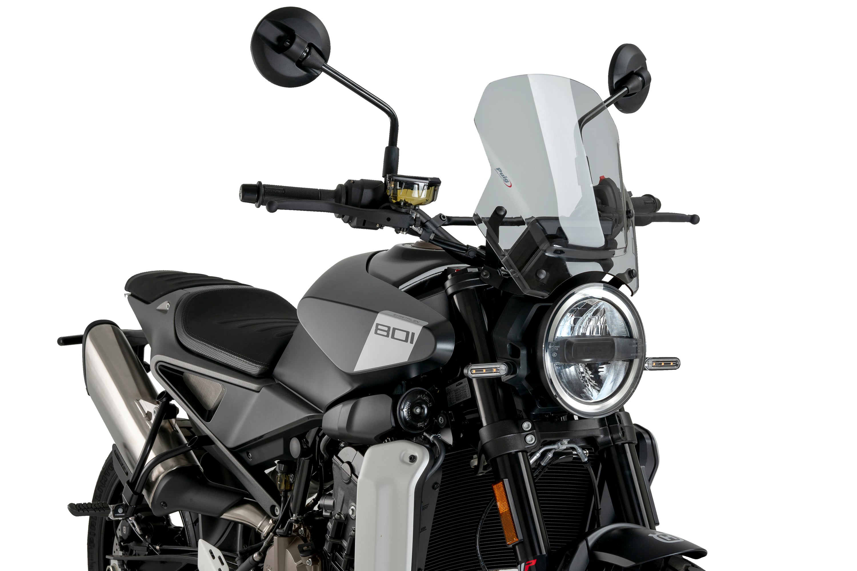 Puig Windscreen New Generation Sport Svartpilien