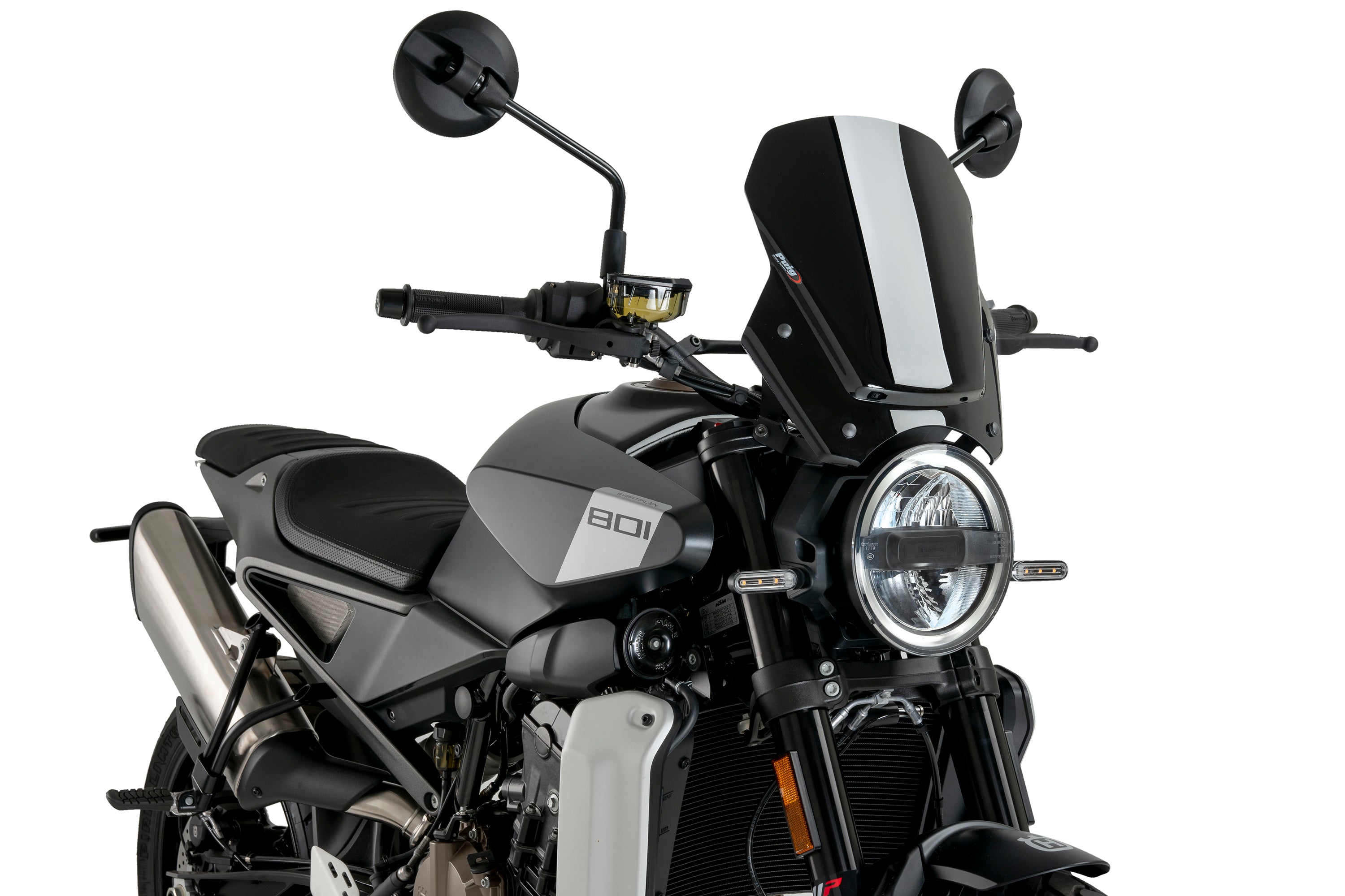 Puig Windscreen New Generation Sport Svartpilien