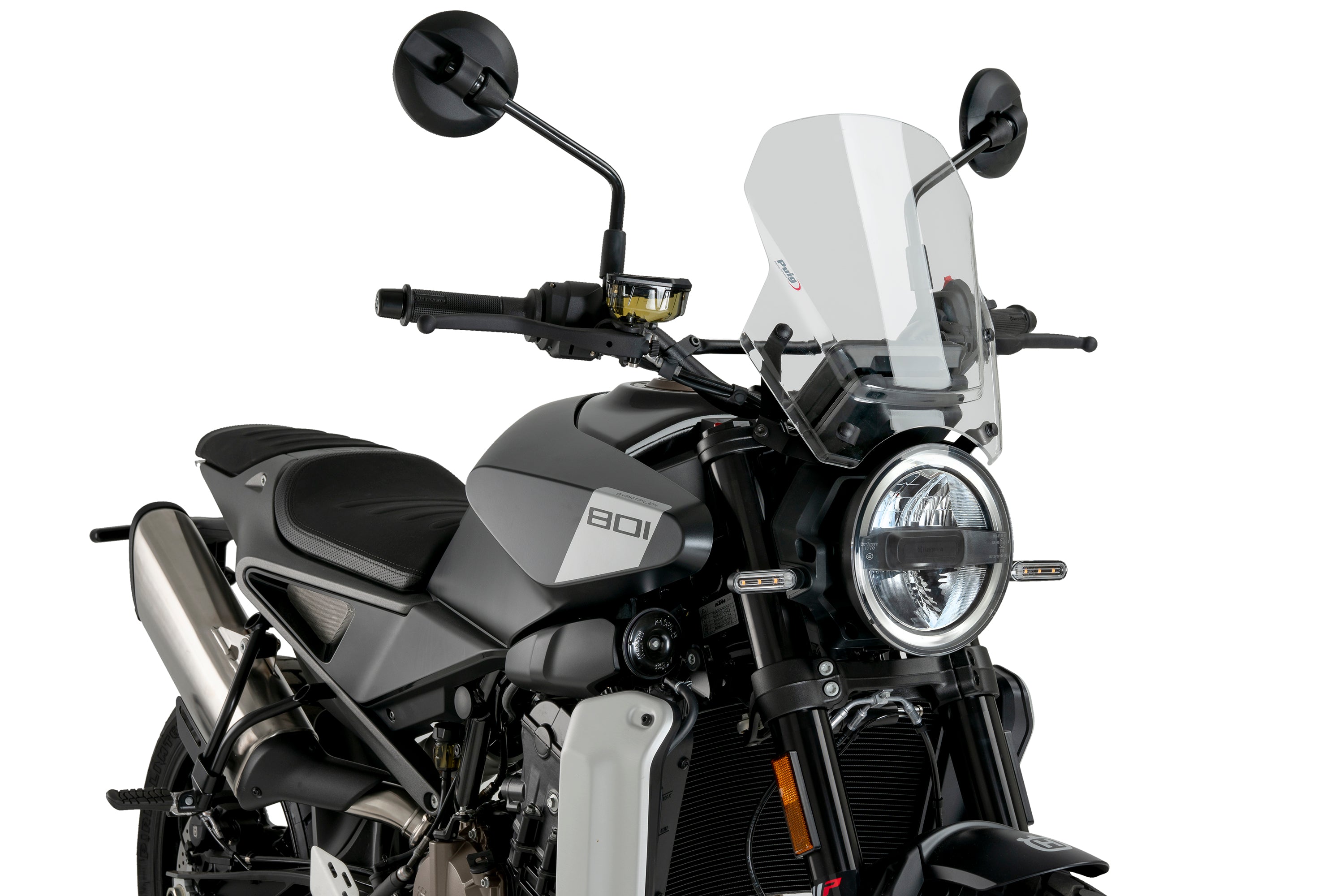 Puig Windscreen New Generation Sport Svartpilien