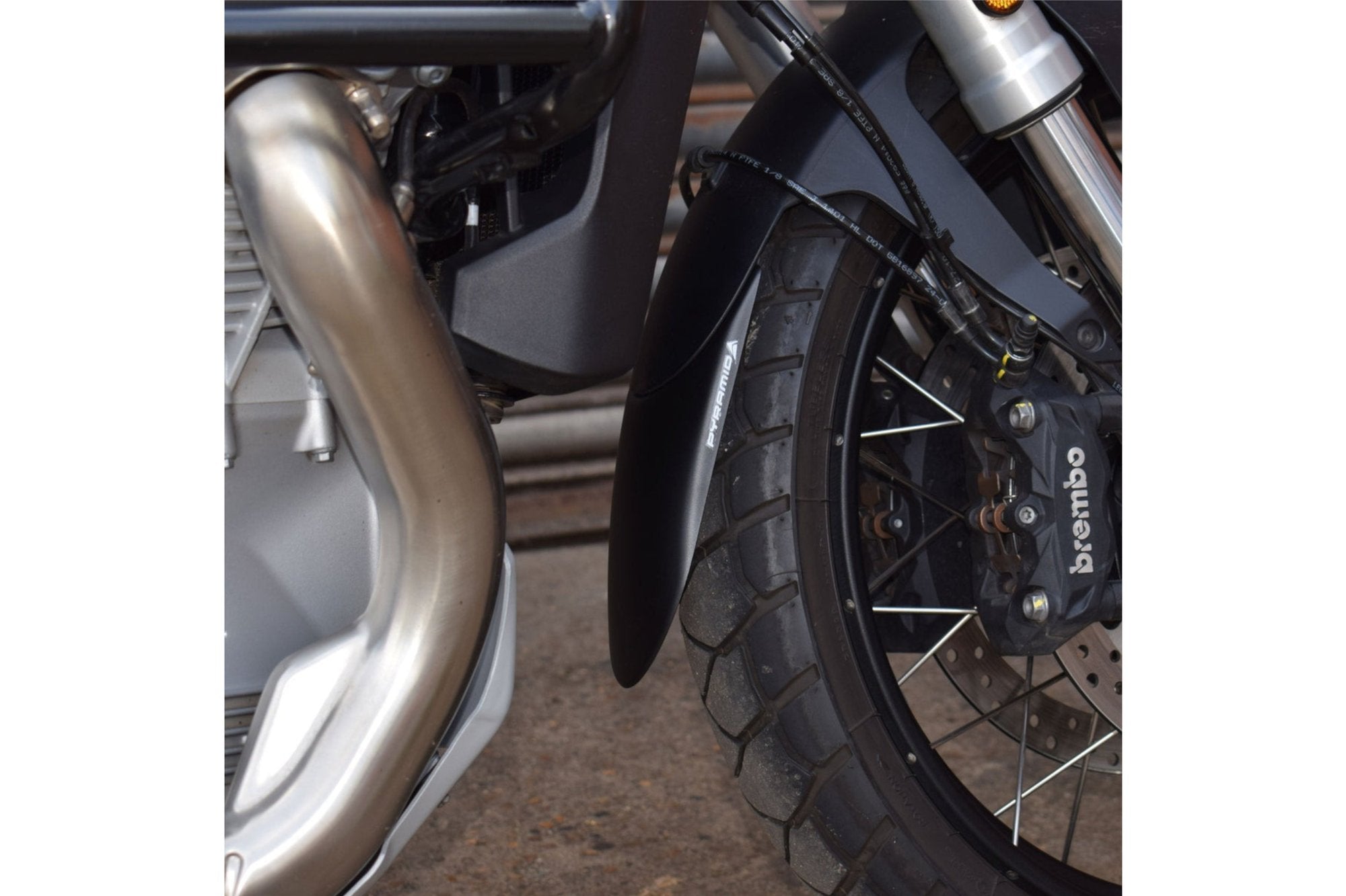 Puig Front Fender Extension Moto Guzzi Stelvio