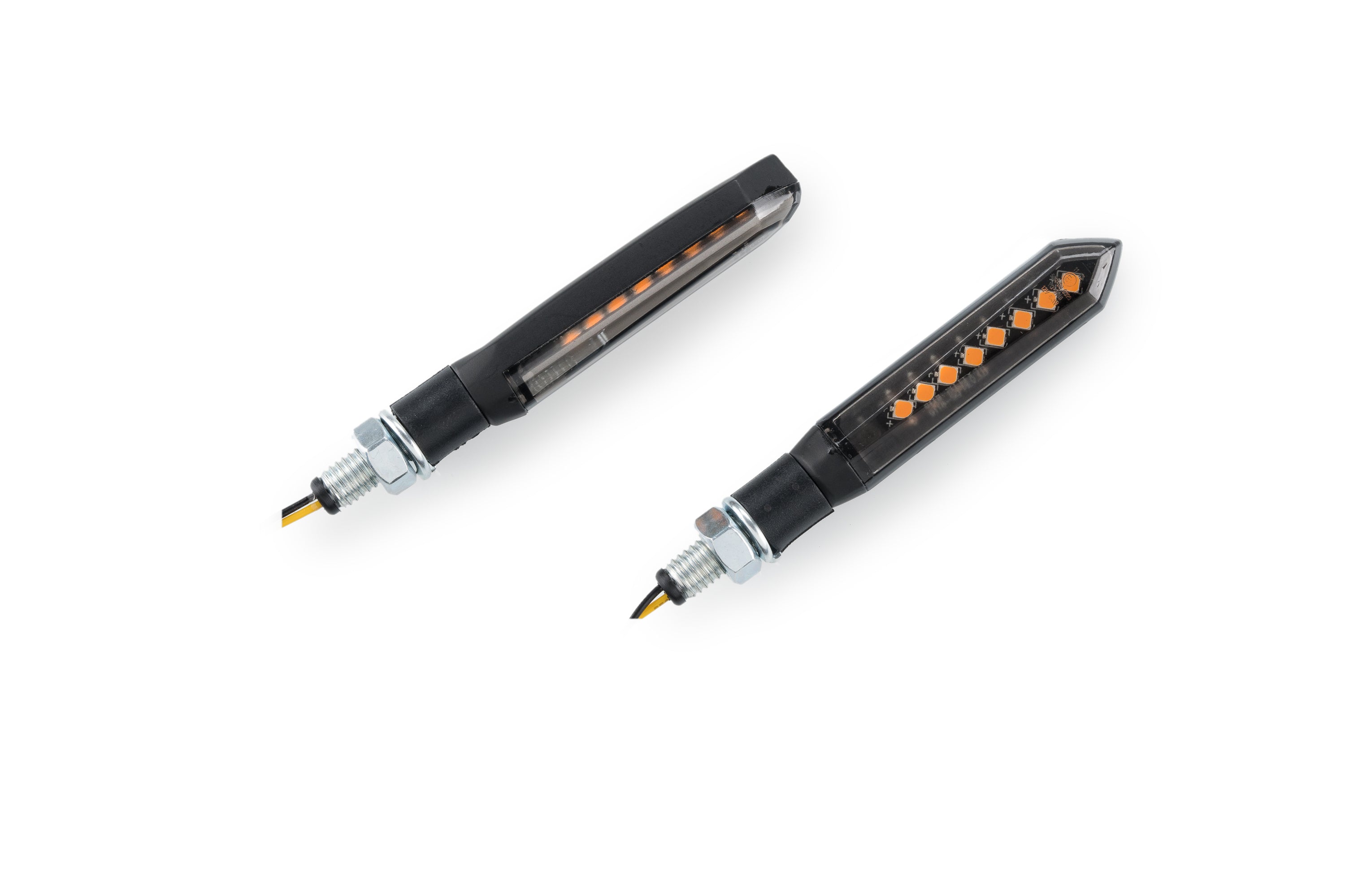 Puig Turn Light By Pair Front Mod. Thin 2.0 C/Black