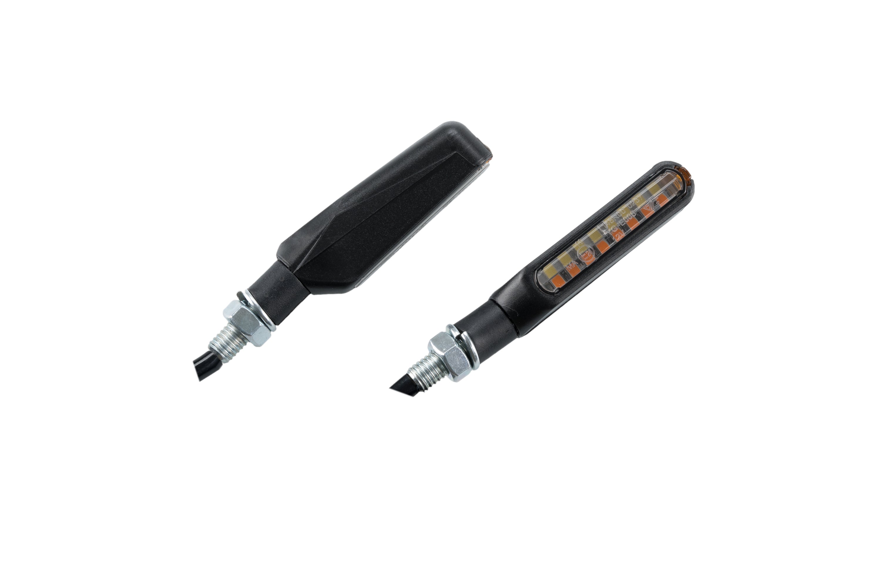 Puig Turn Light By Pair Front Mod. Pin 2.0 C/Black