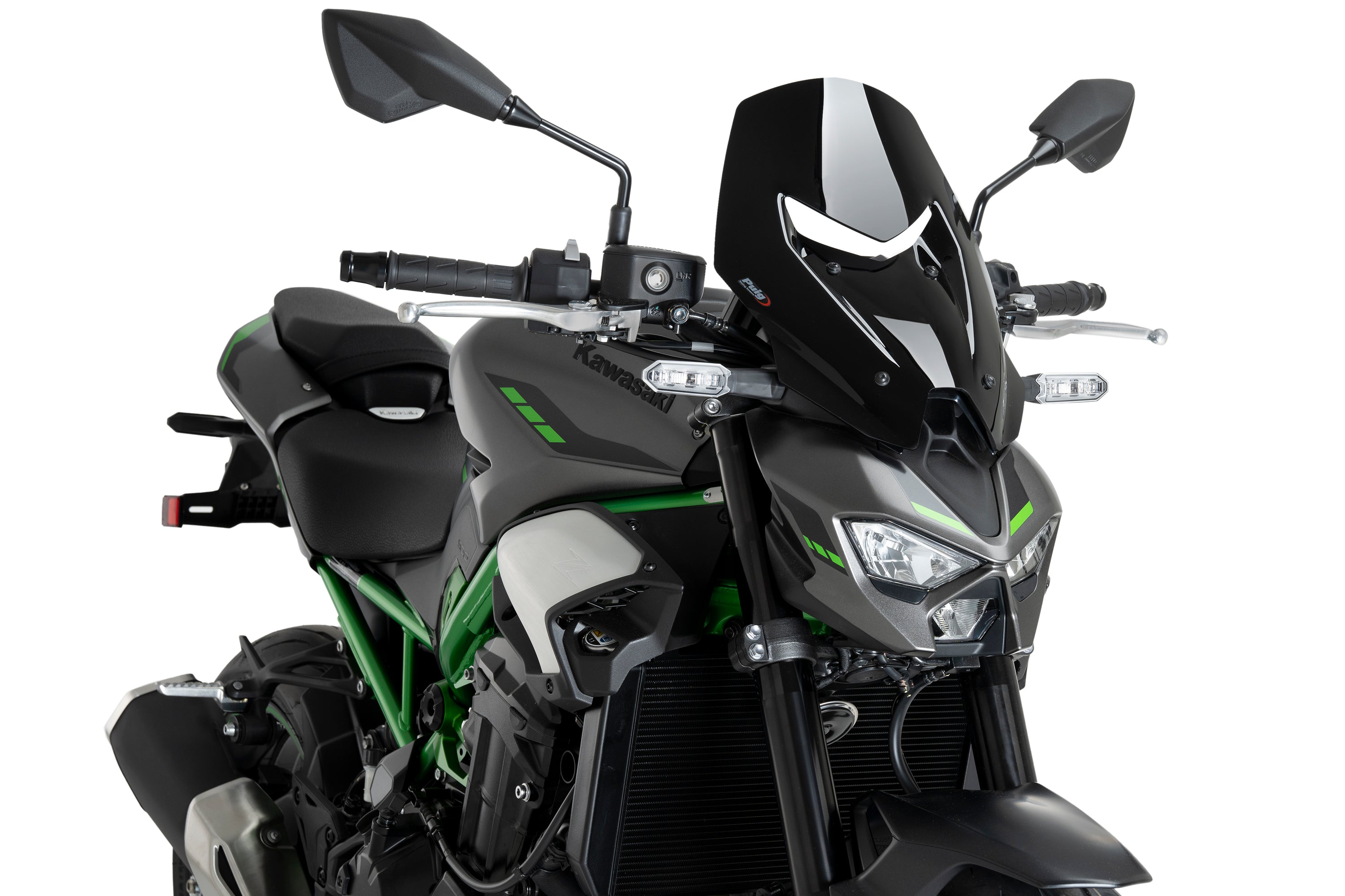 Puig Windshield New Generation Touring Kawasaki Z900 25