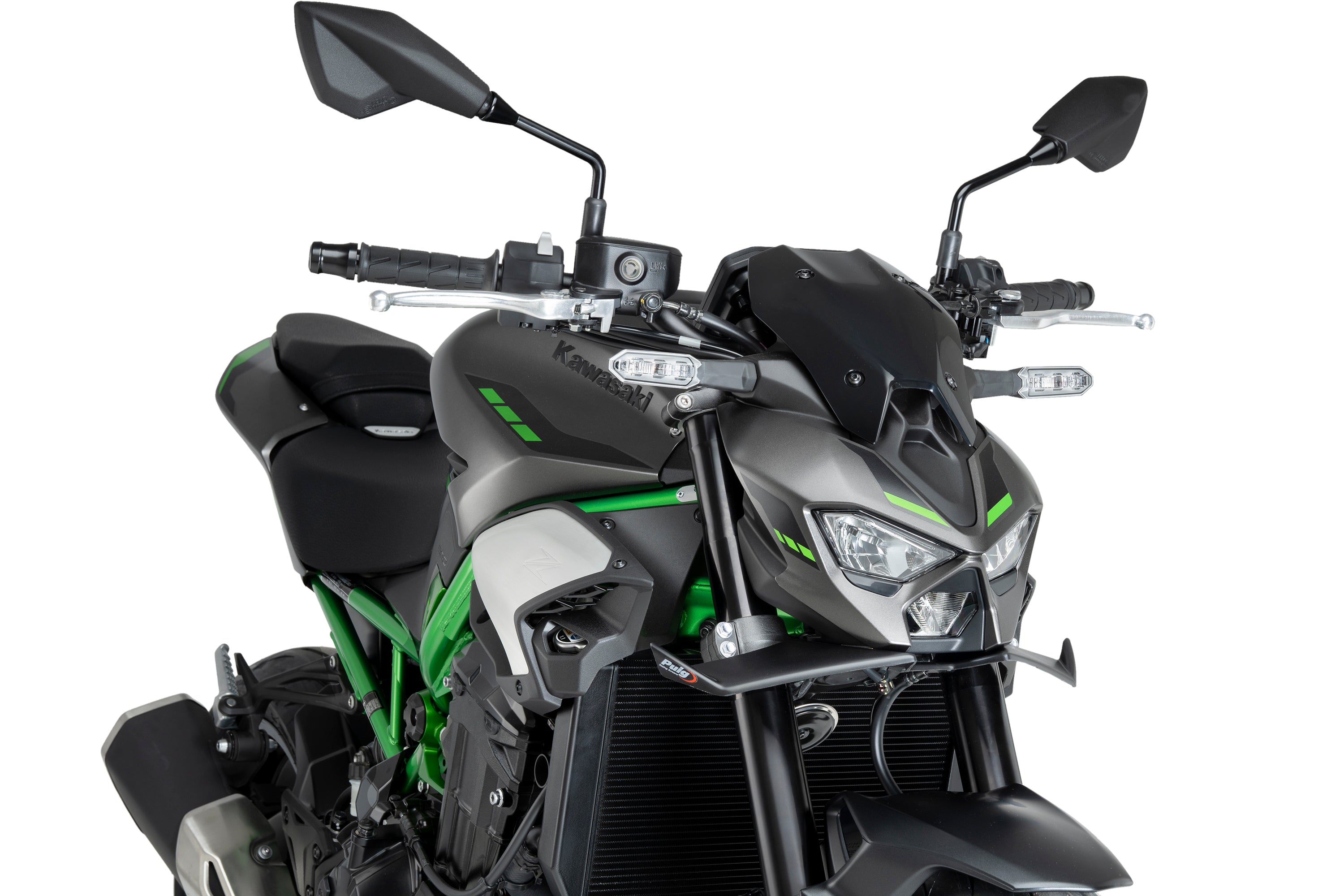 Puig Frontal Spoiler Kawasaki Z900 25' C/Mat Black