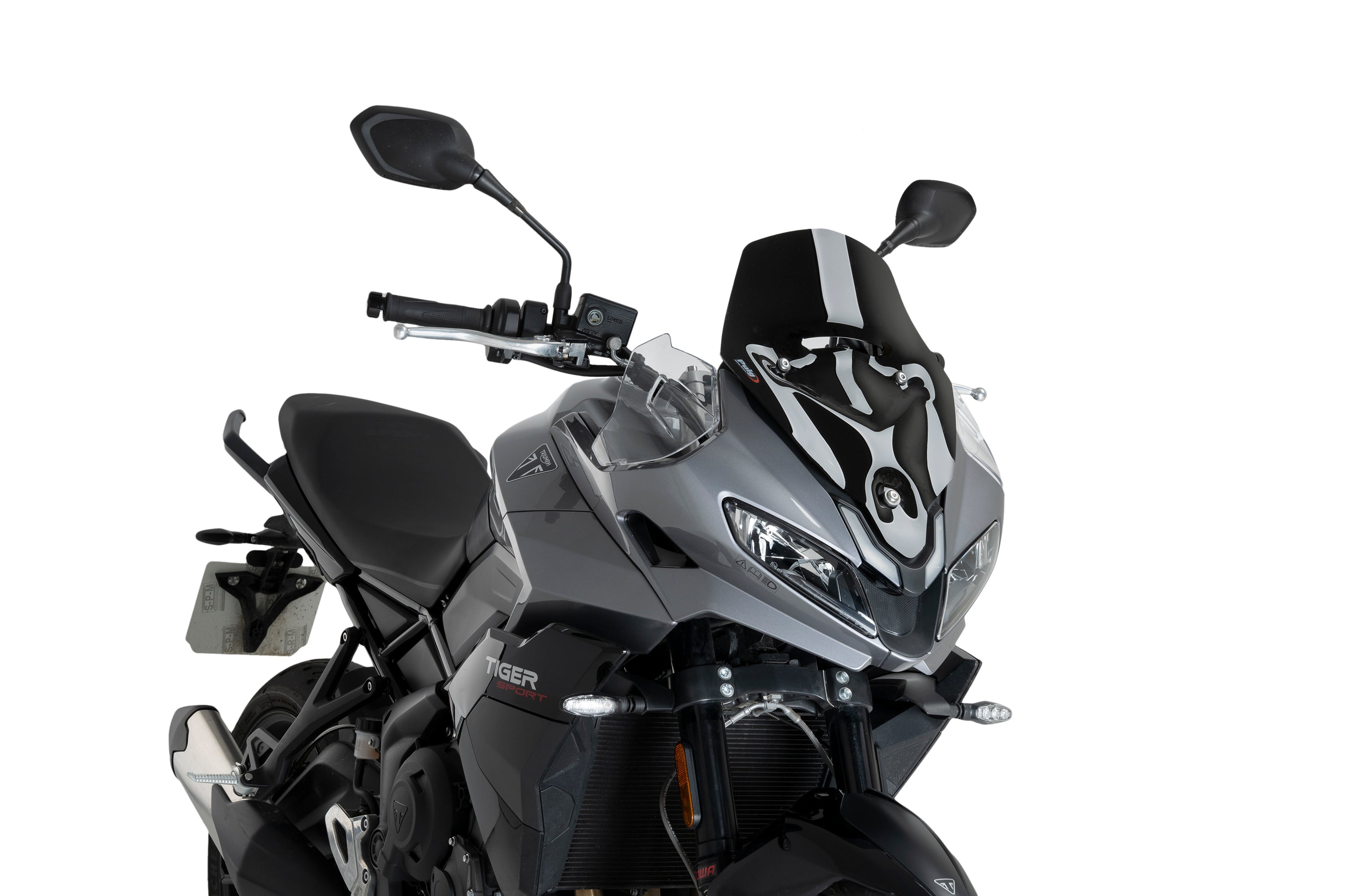 Puig Sport Screen Triumph Tiger Sport 800 25' C/Black