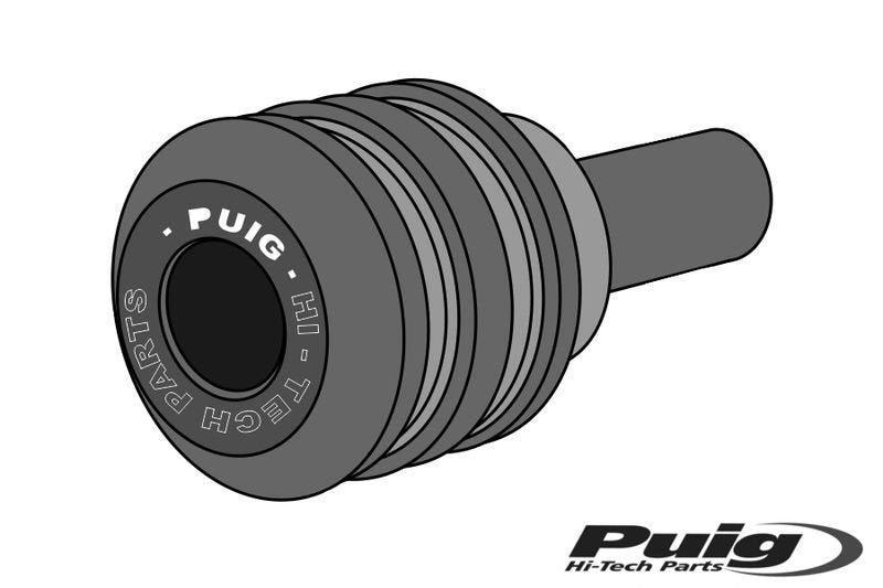 Puig Crash Bar Spare Part Nylon Vintage Screw M12 C/Bla
