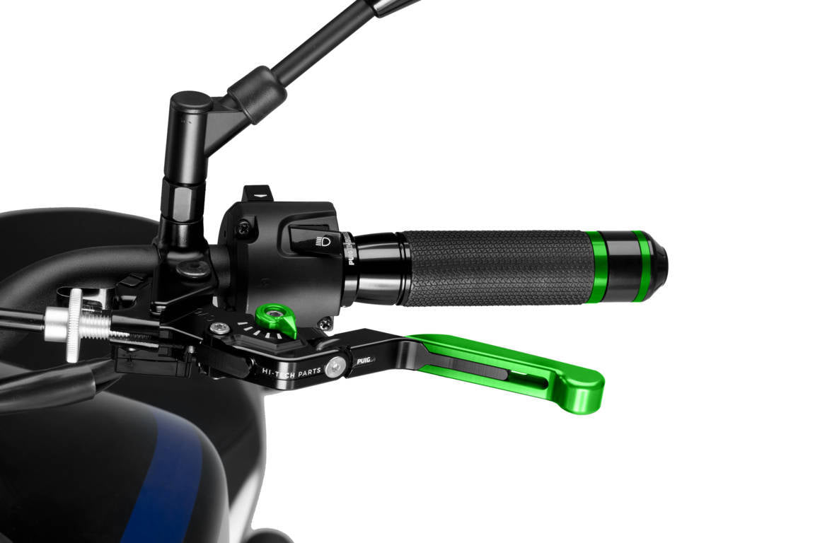 Puig Lever Clutch 4.0. Black Ext./Green Select/Green