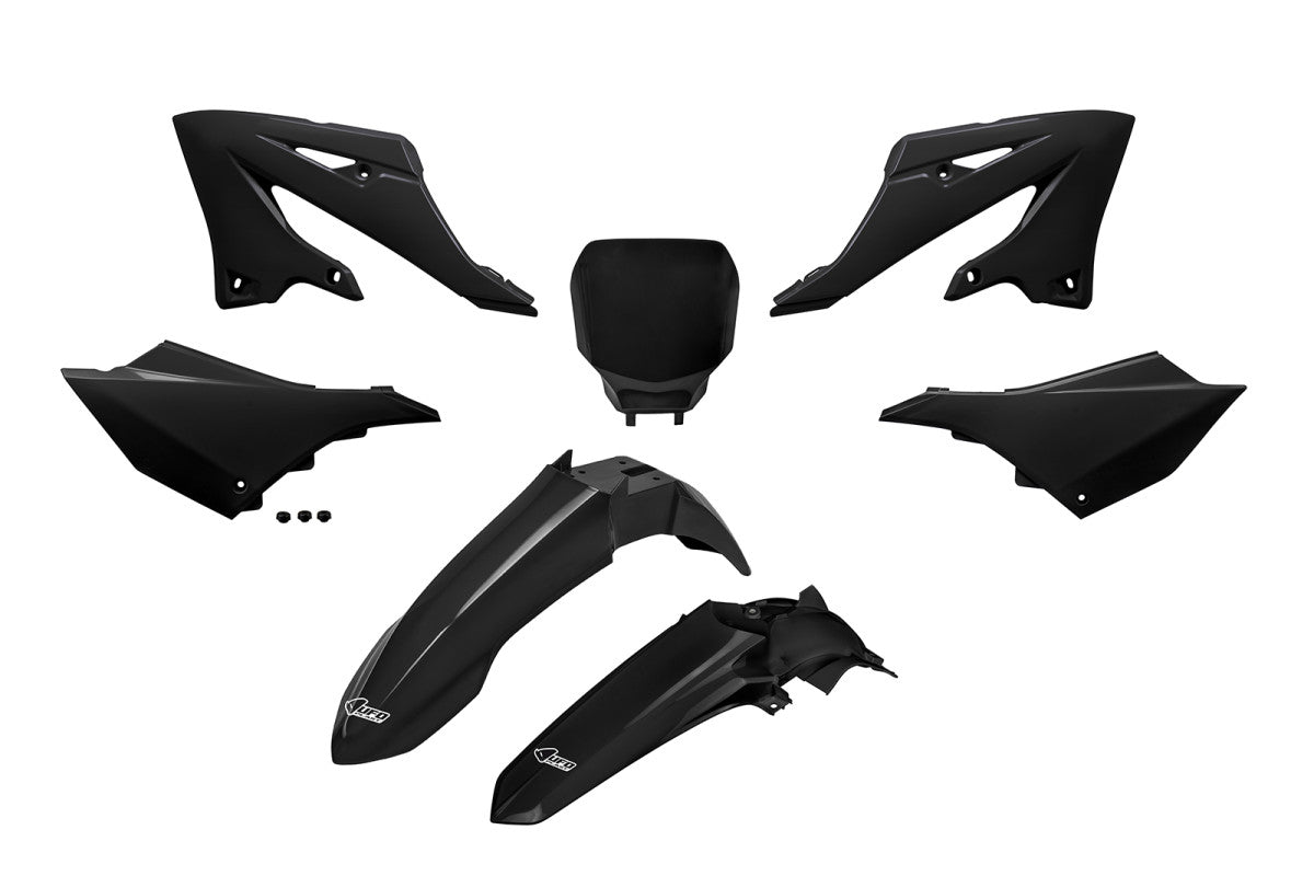 UFO Muovisarja 5-osainen Restyling YZ125/250 22-.. YZF 25 look Musta