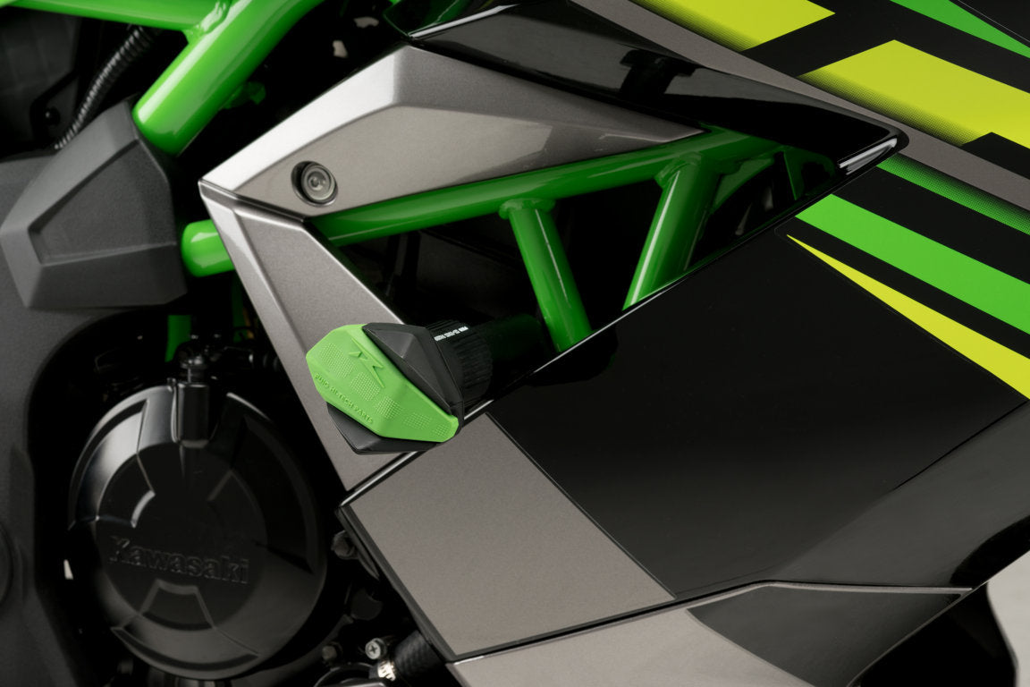 Puig Frame Slider R12 Kawa Ninja 125 19' C/Black