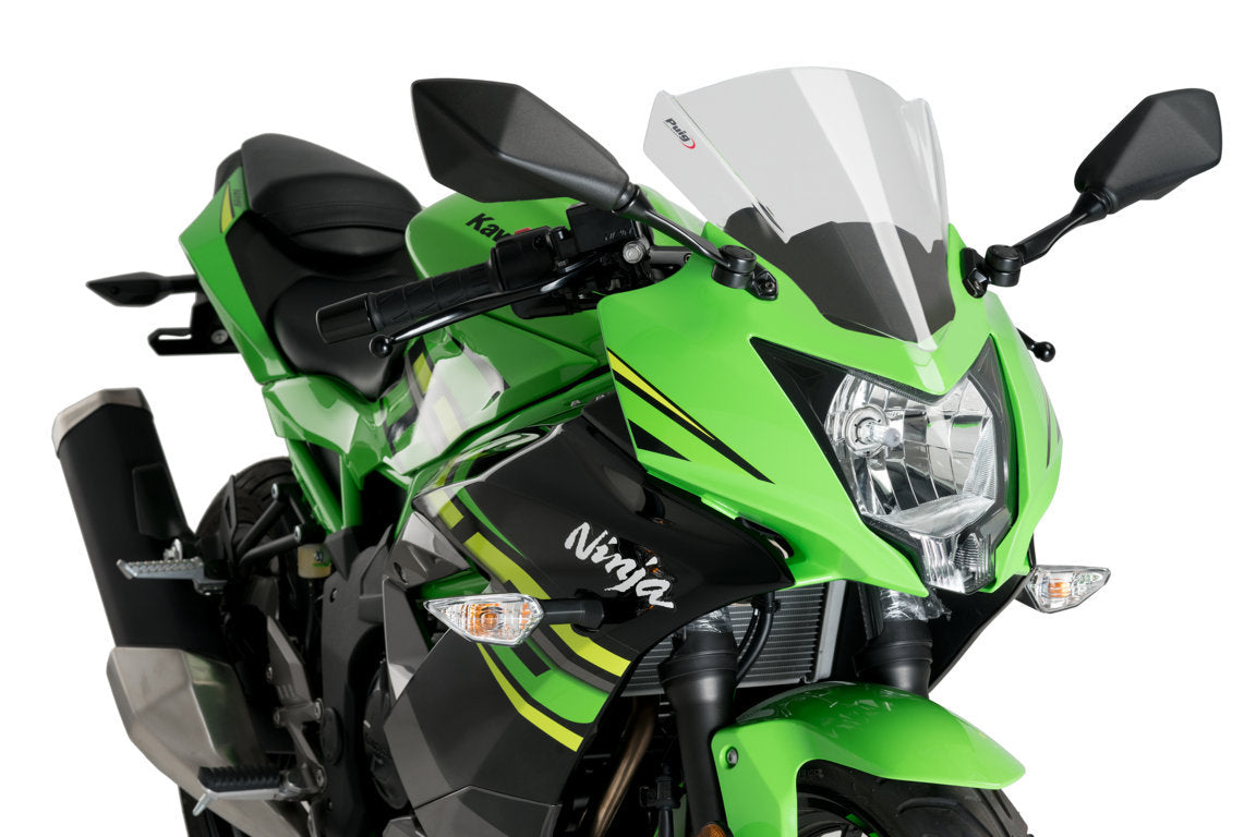 Puig Racing Screen Kawasaki Ninja 125 19' C/Clear