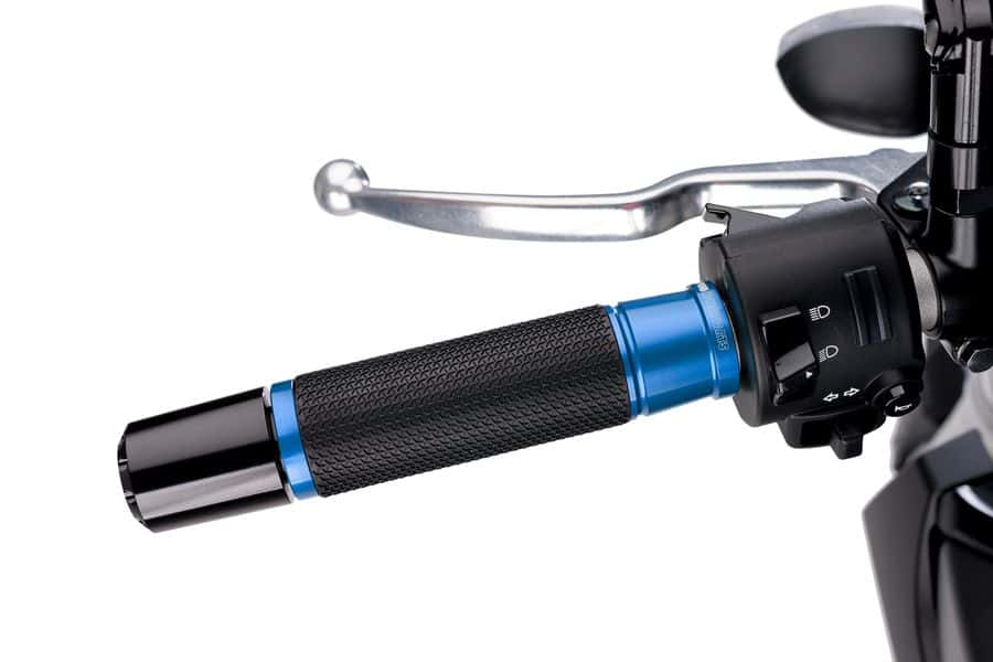 Puig Grips By Pair Hi-Tech Ascent 123Mm C/Blue