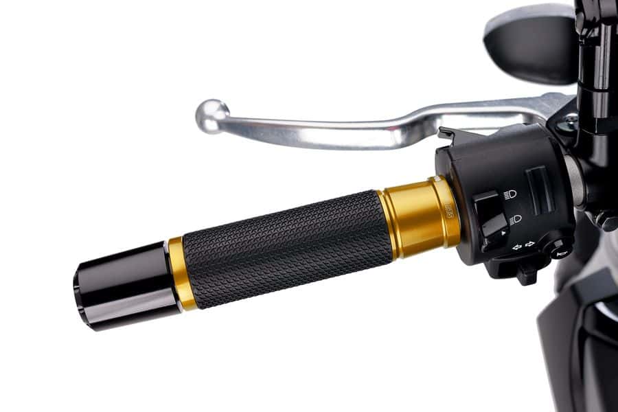 Puig Grips By Pair Hi-Tech Ascent 123Mm C/Gold