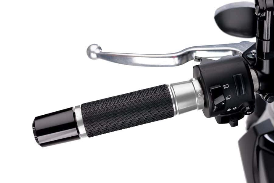 Puig Grips By Pair Hi-Tech Ascent 123Mm C/Silver