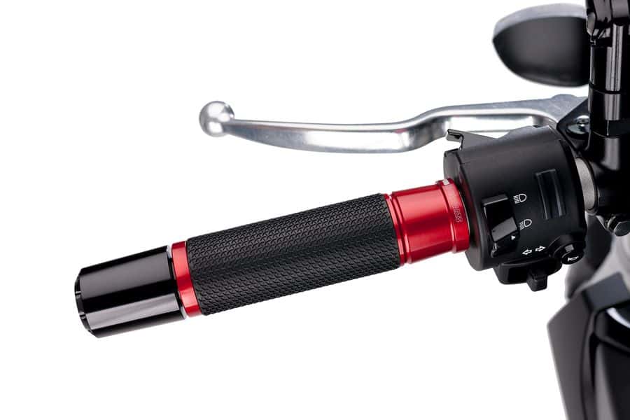 Puig Grips By Pair Hi-Tech Ascent 123Mm C/Red