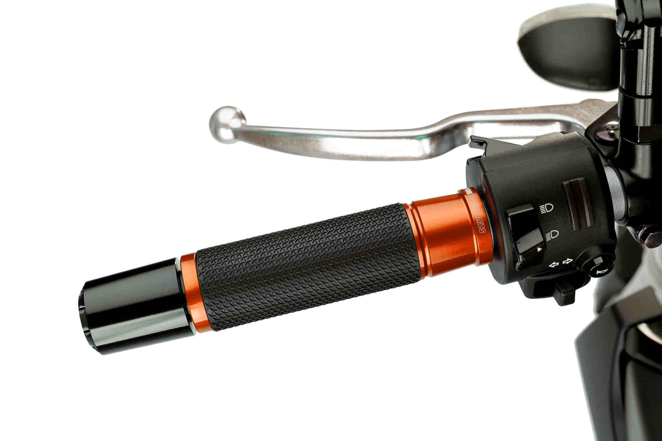 Puig Grips By Pair Hi-Tech Ascent 123Mm C/Orange