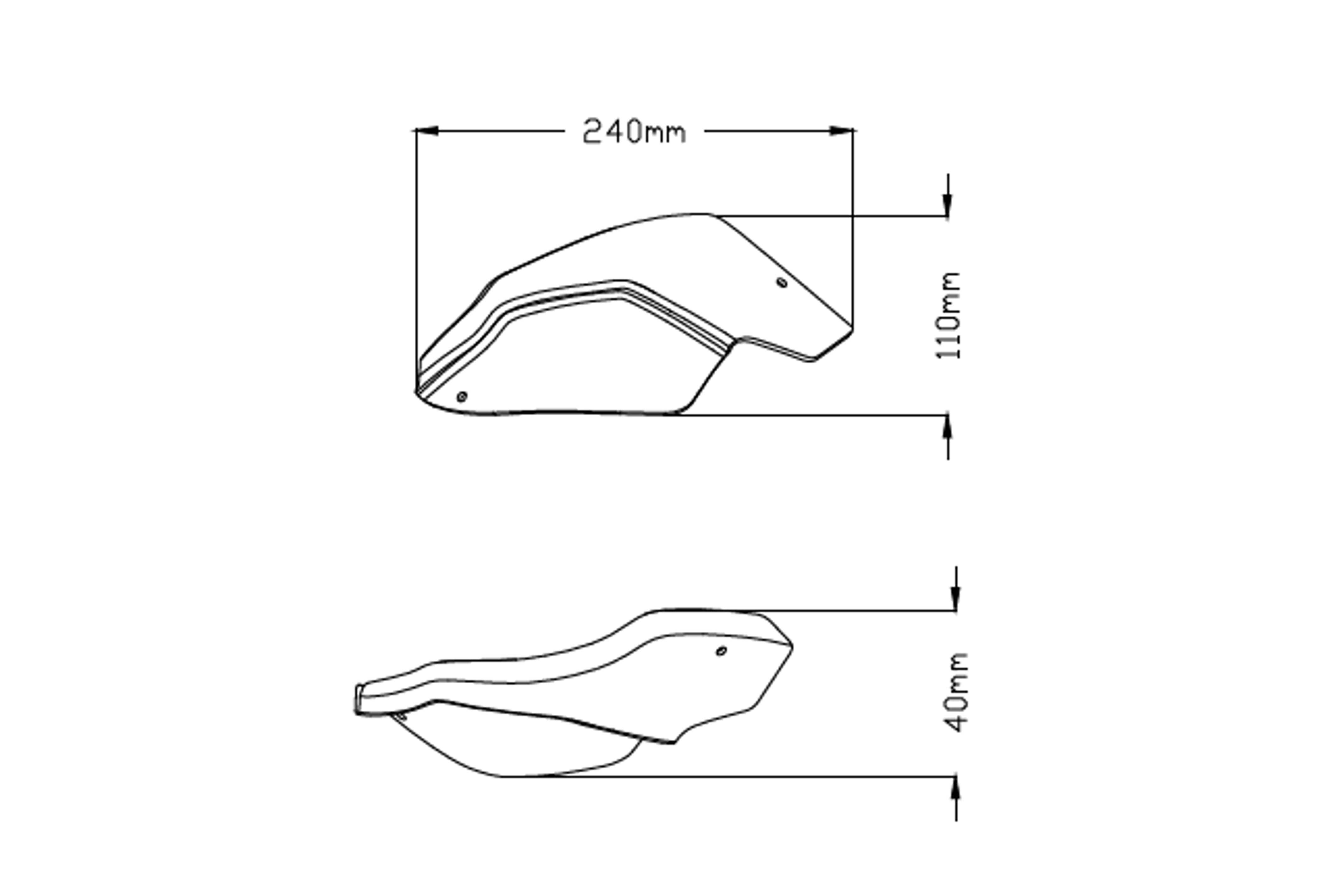 Puig Hand Guards Ktm 790 Adventure C/Dark Smoke