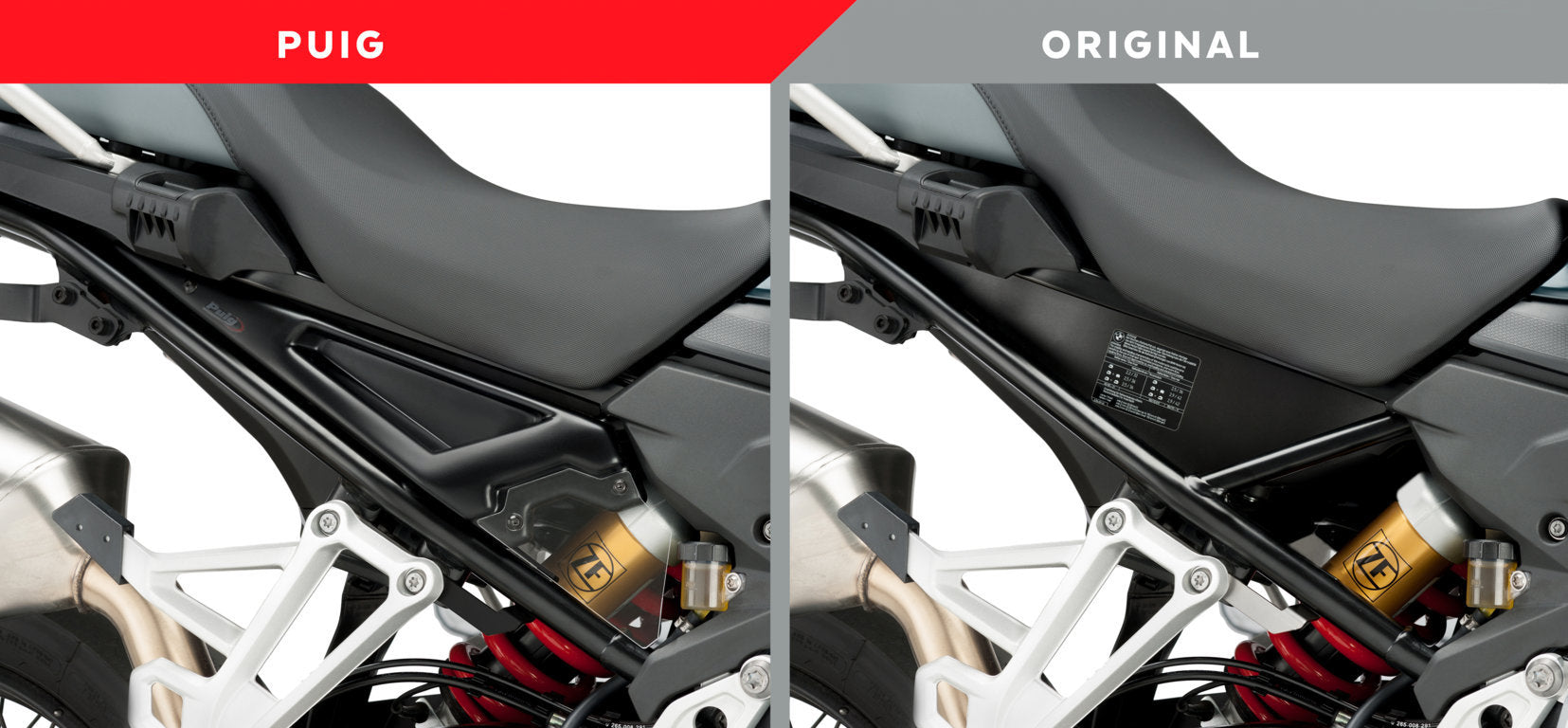 Puig Side Panels Bmw F750Gs/F850Gs/Adv /Matt Black