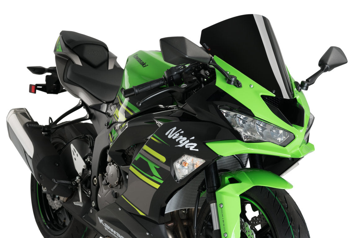 Puig R-Racer Screen Kawasaki Zx-6R 19' C/Black
