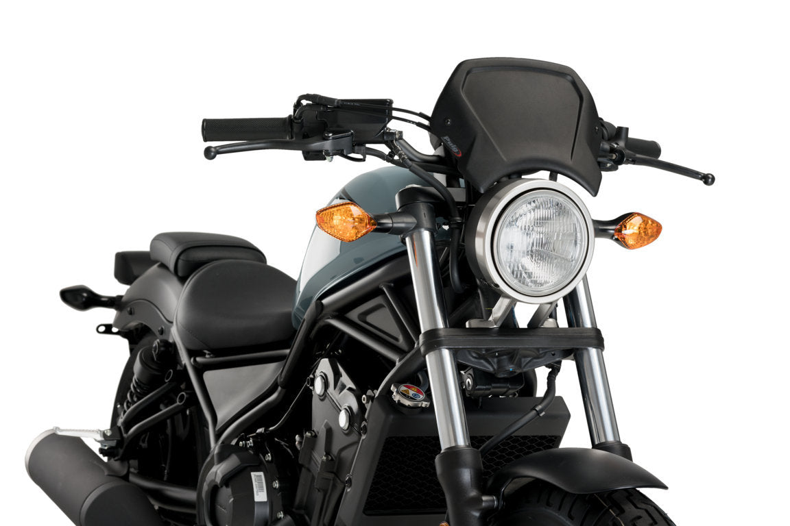 Puig Front Plate Aluminium Para Honda Cmx500 Rebel C/Bl