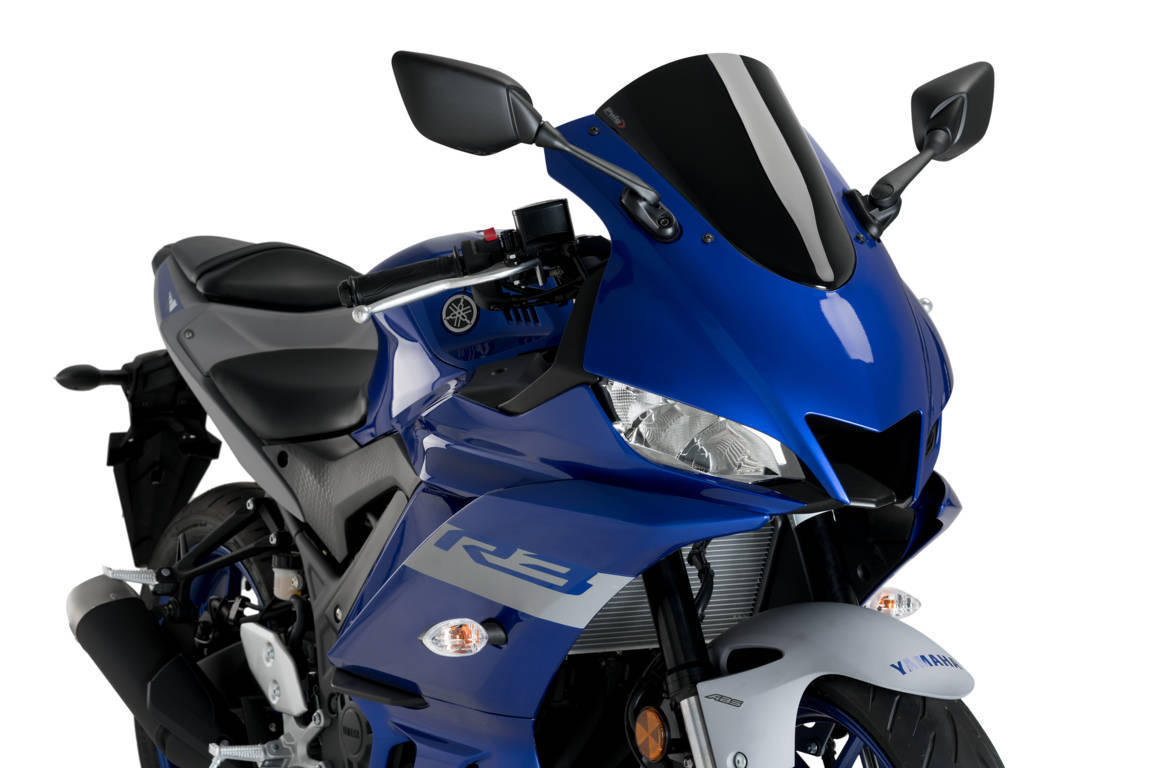 Puig R-Racer Screen Yamaha Yzf-R3 19' C/Negre