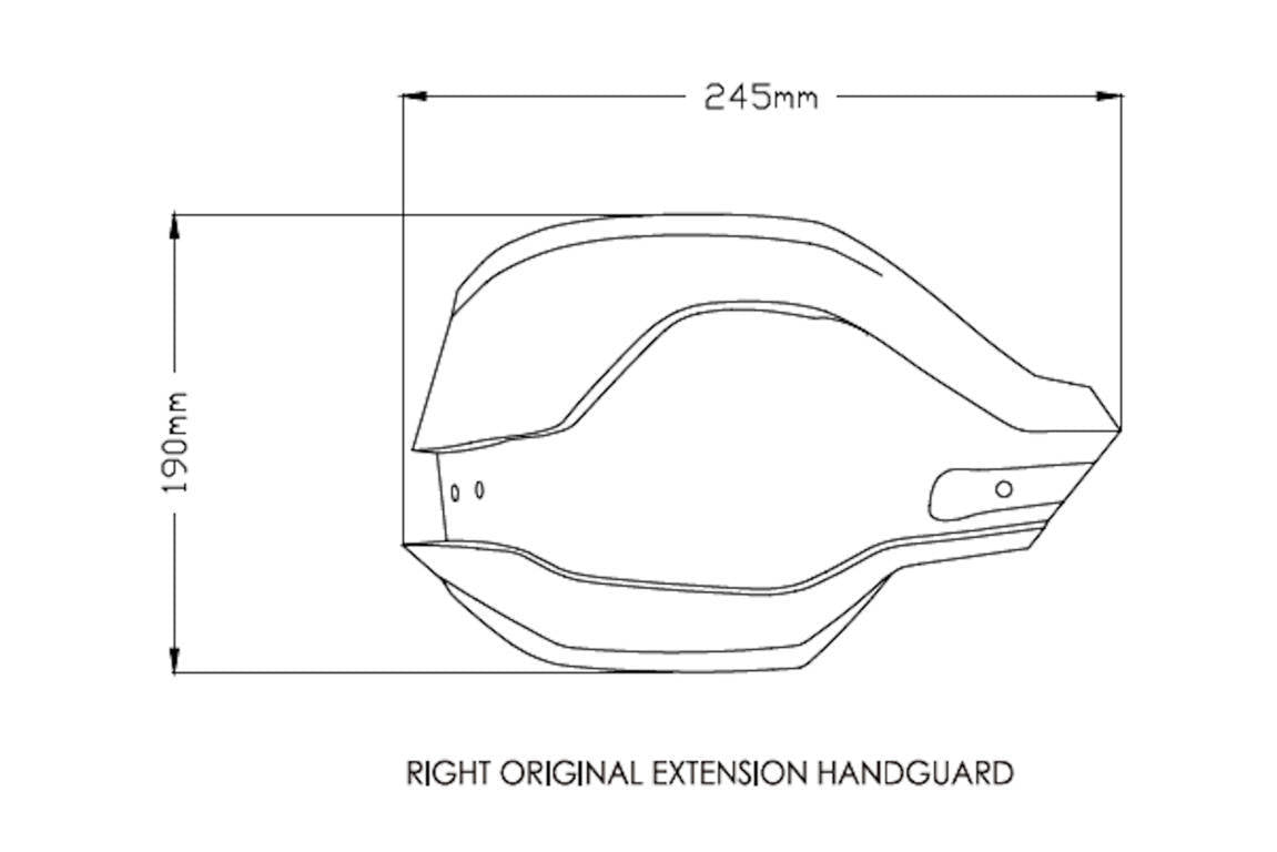 Puig Hand Guards Ext. Bmw R1200Gs/S1000Xr/F850Gs/750