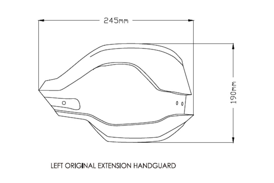 Puig Hand Guards Ext. Bmw R1200Gs/S1000Xr/F850Gs/750