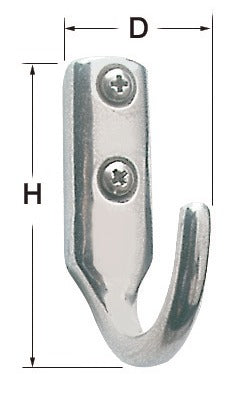 SS Haka 33x53 mm