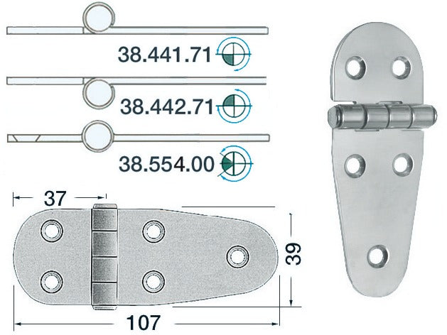 SS Sarana 107x39 mm