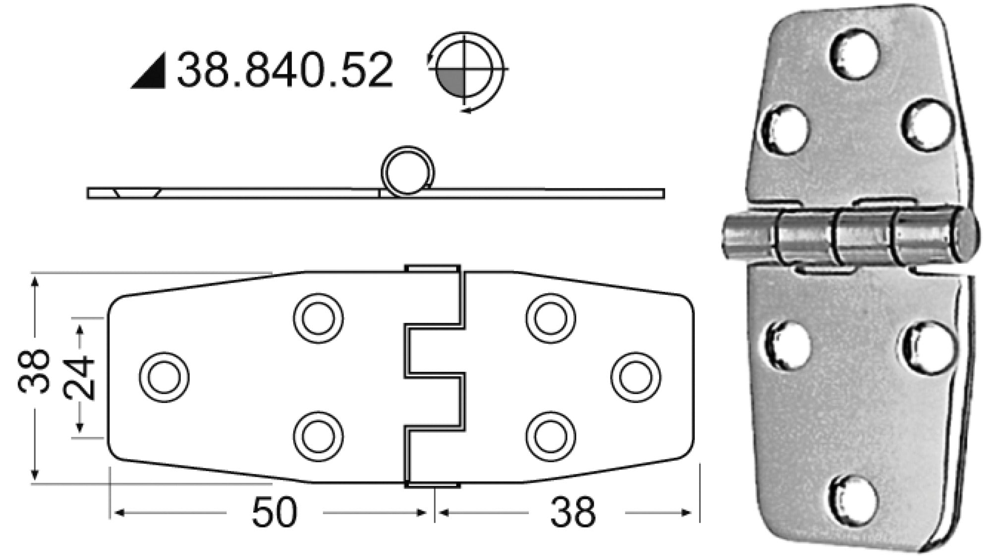 S.S Sarana 88x38 mm