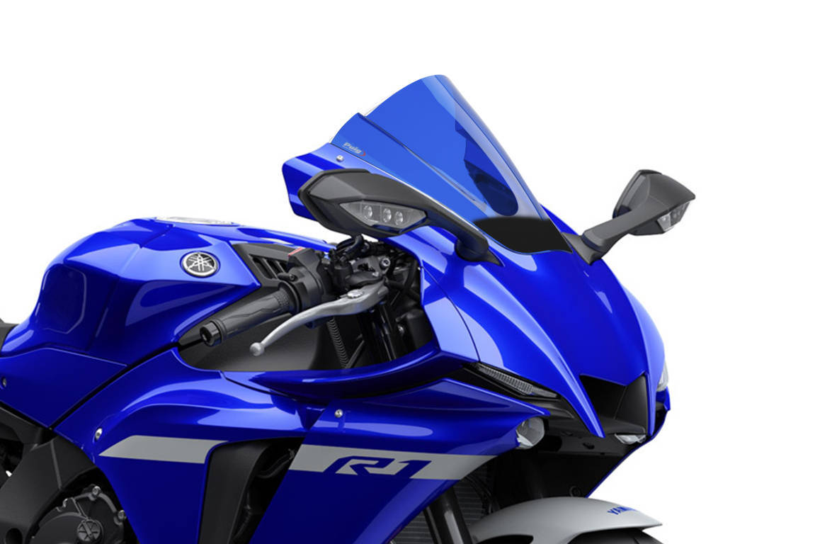 Puig Z-Racing Screen Yamaha Yzf-R1 20' C/Blue