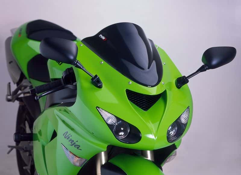 Puig Racing Screen Kawa.Zx6R/Rr 05-08/Zx10R 06-07 C/Bla