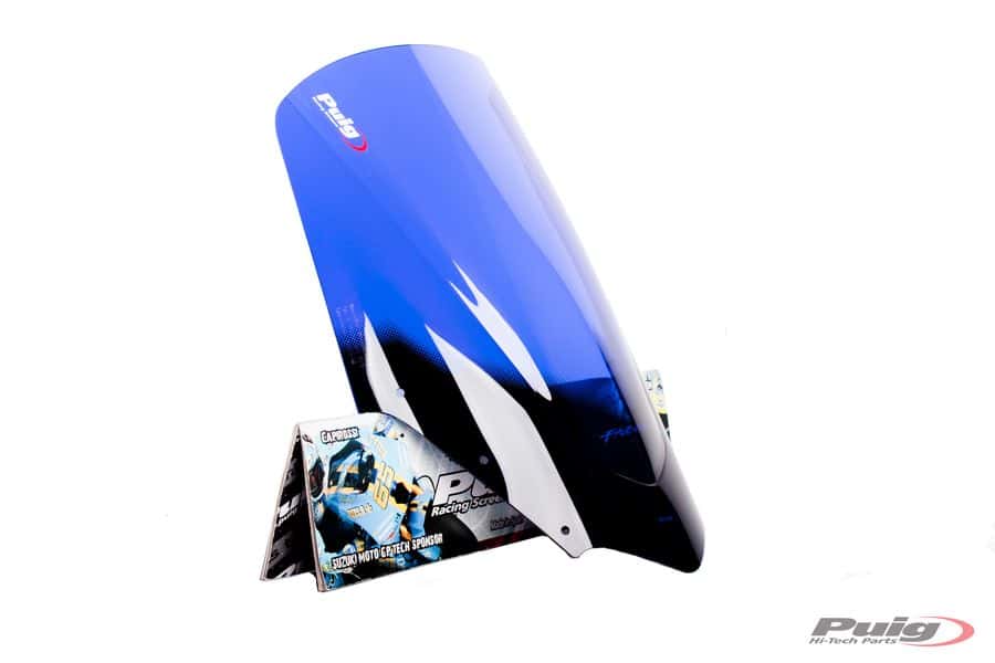 Puig Racing Screen Yamaha Fazer 06-16 C/Blue