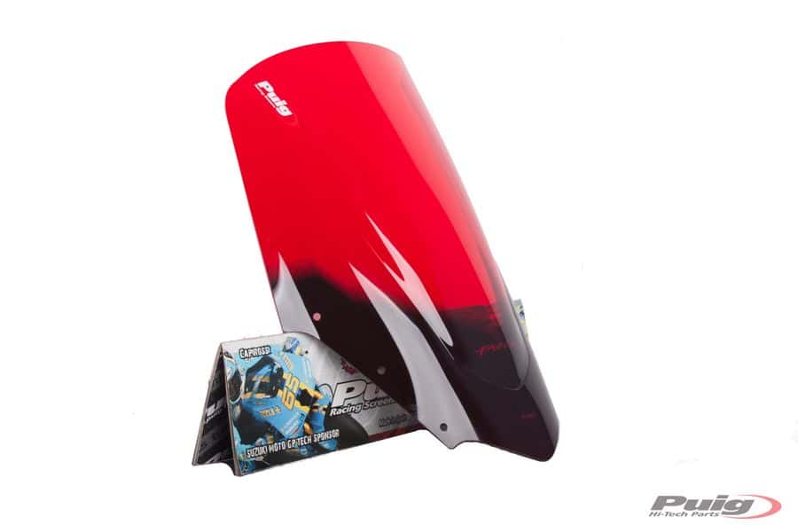Puig Racing Screen Yamaha Fazer 06-16 C/Red