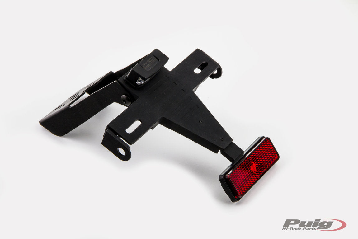 Puig License Support Yamaha Yzf R6 06-07'C/Black Adjust