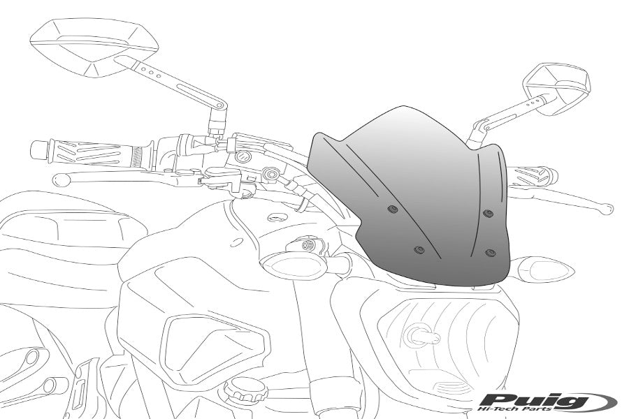 Puig Windshield Special Yamaha Fz1 06-16 C/Clear