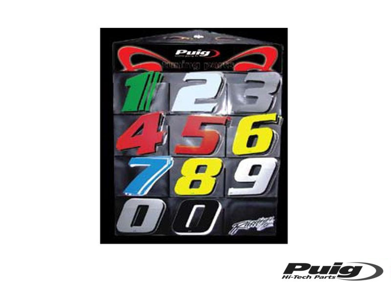 Puig Number 8 115Mm. C/Black 5 Units