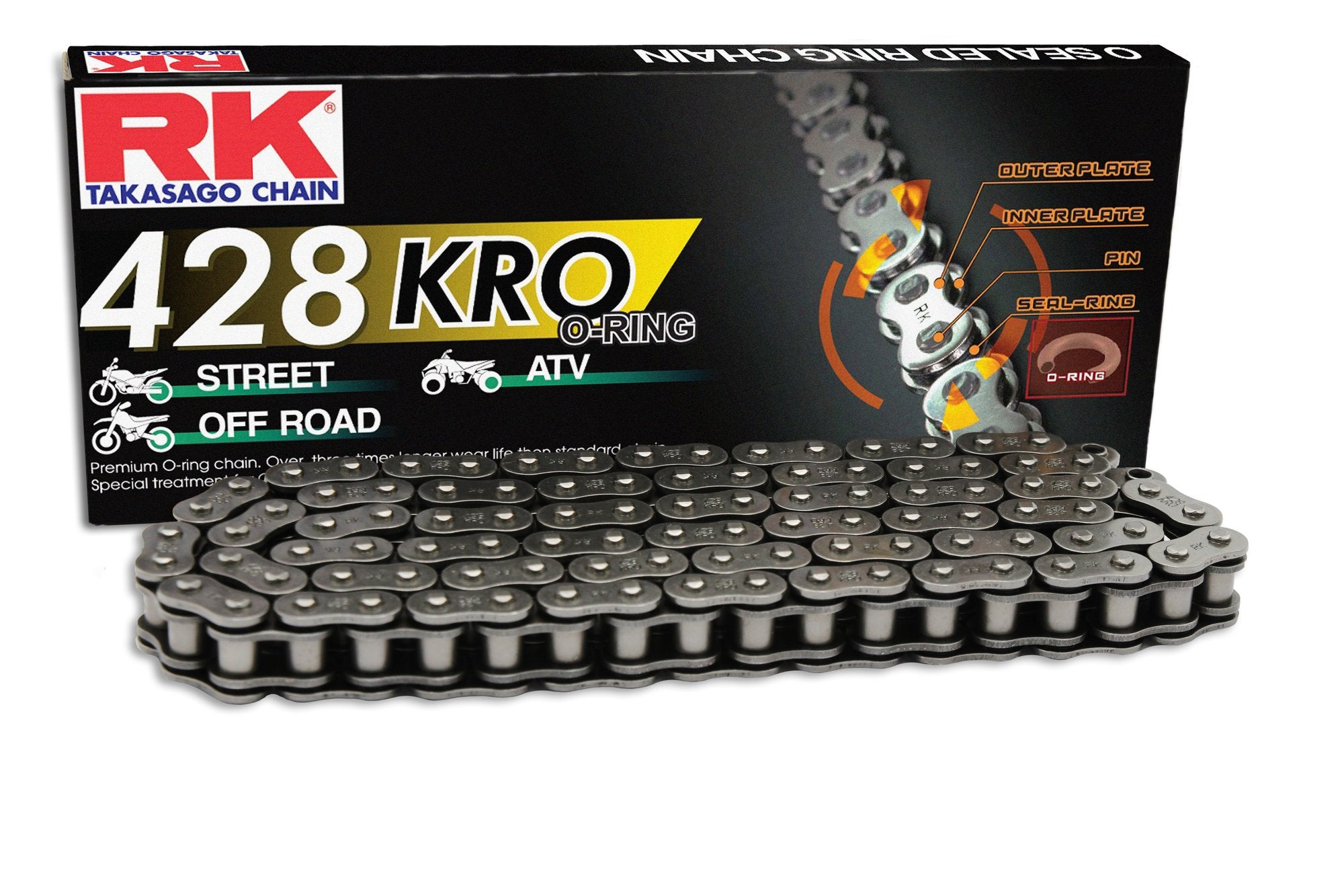 RK GS428KRO O-rengasketju Kulta +CL (Jousil.)