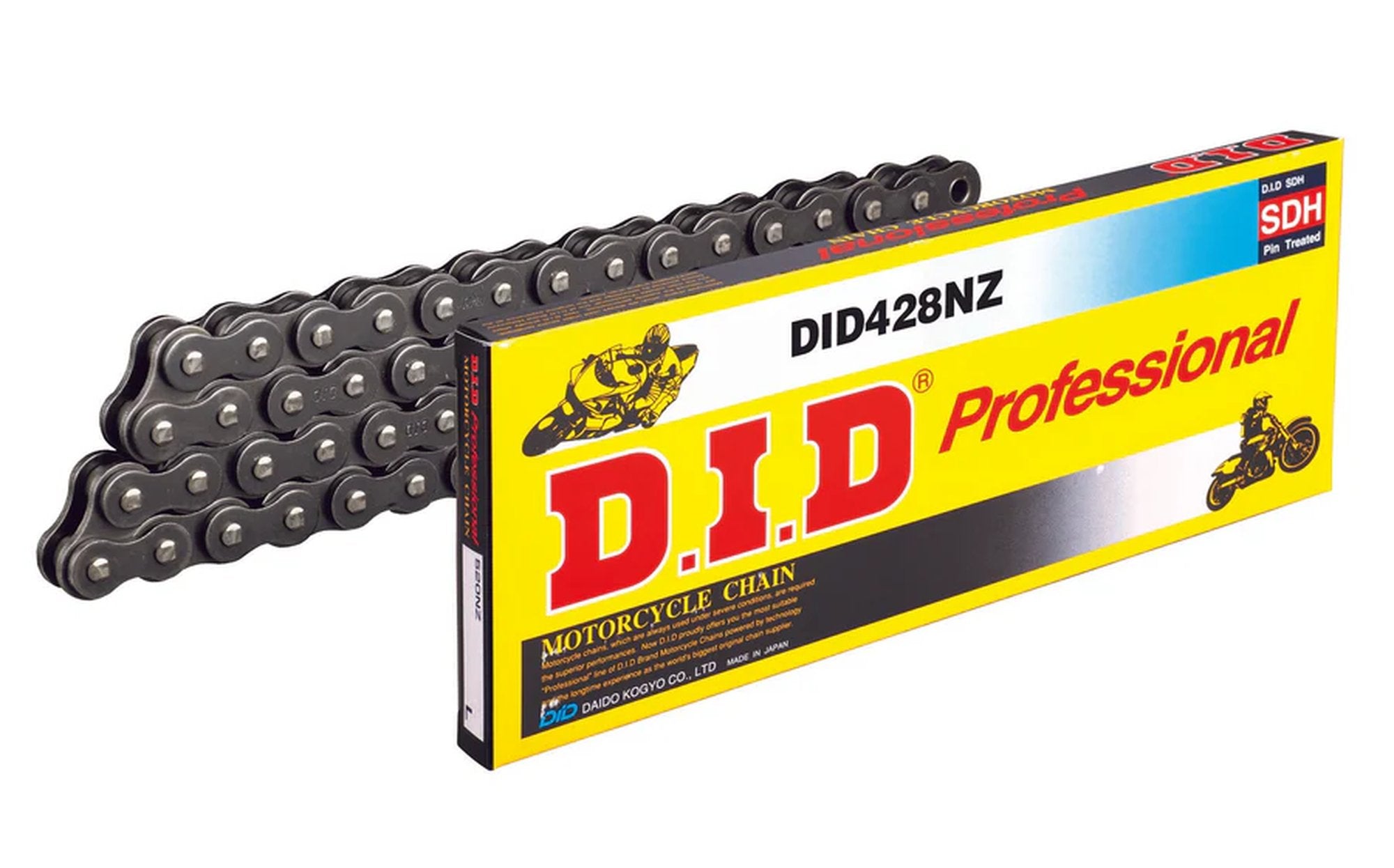 D.I.D 428NZ Chain+Connecting link (FJ)