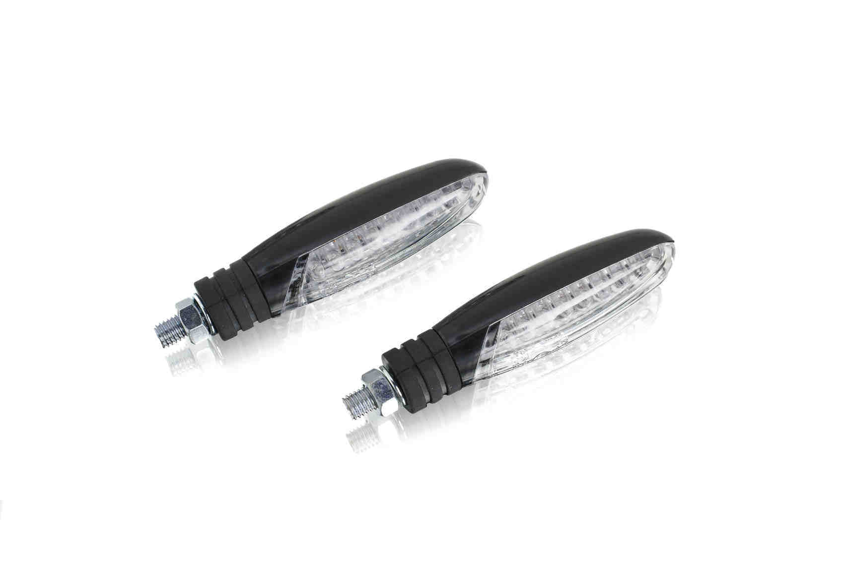 Puig Turn Light Mod. Cigar Leds Black