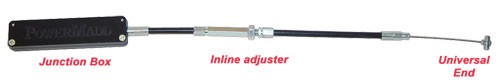 Powermadd Kaasuvaijerin pidentäjä +25cm Yamaha 4-tahti