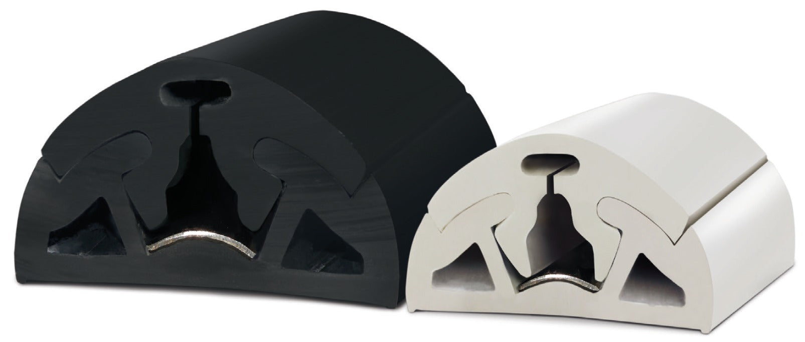 BINO fender profile black base 90mm 1m (in roll 12m)