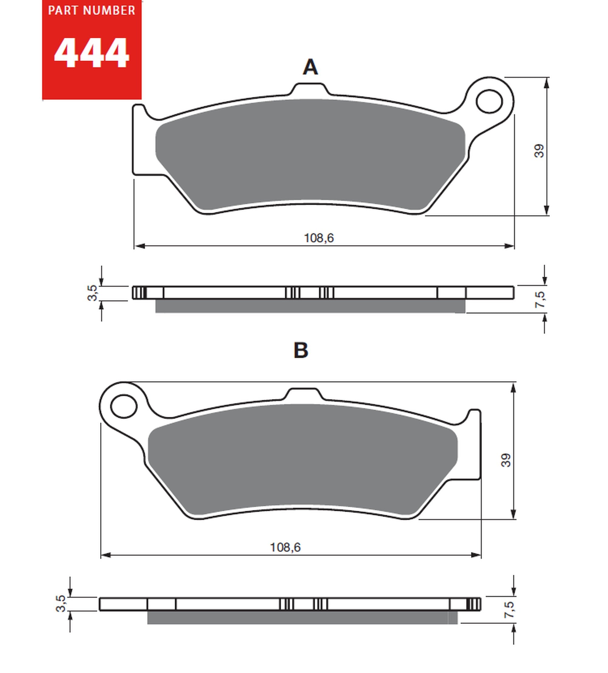 GOLDFREN Jarrupalat 444 Ceramic Carbon AD