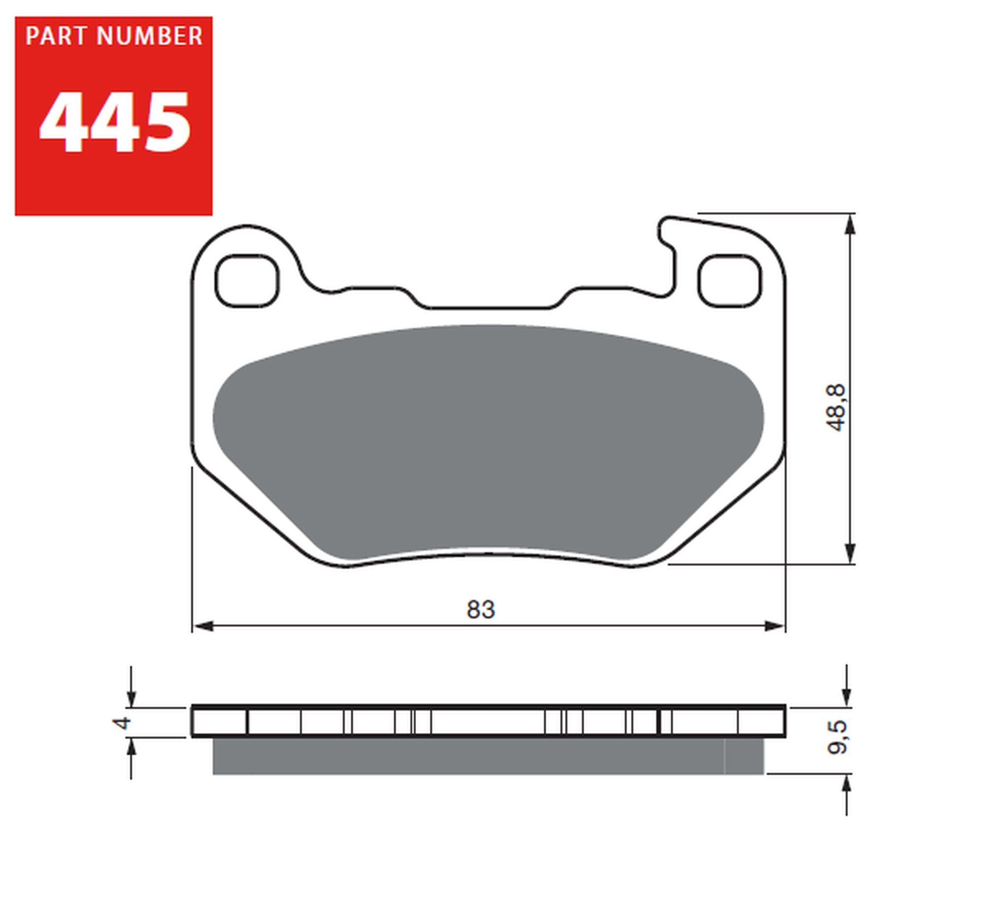 GOLDFREN Jarrupalat 445 Ceramic Carbon S33