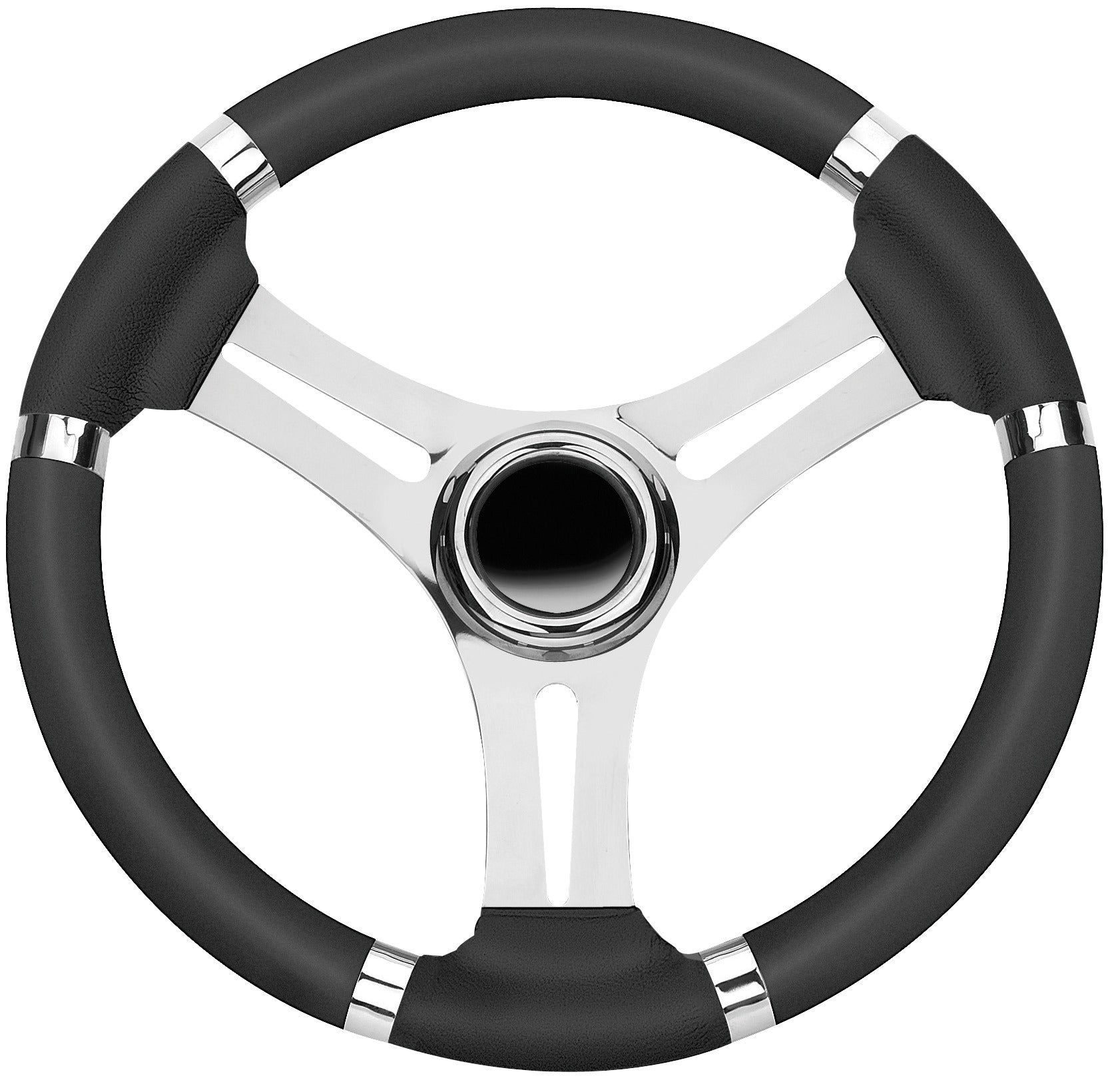 Osculati Ohjauspyörä musta 350 mm